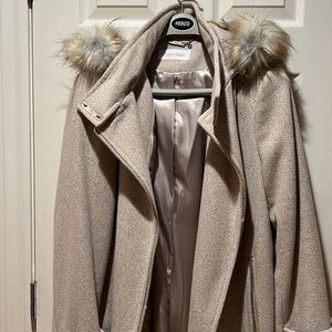 NWT  Calvin Klein WoolBlend Coat